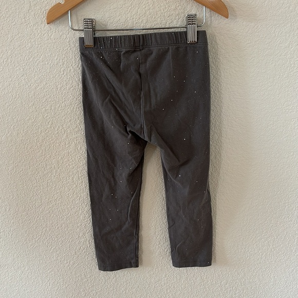 Gray Glitter Leggins Gap Size 3T - Picture 4 of 5